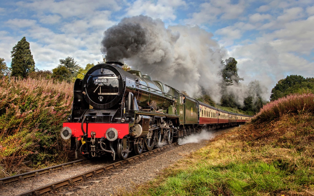 Nostalgie Eisenbahnen Dampf England