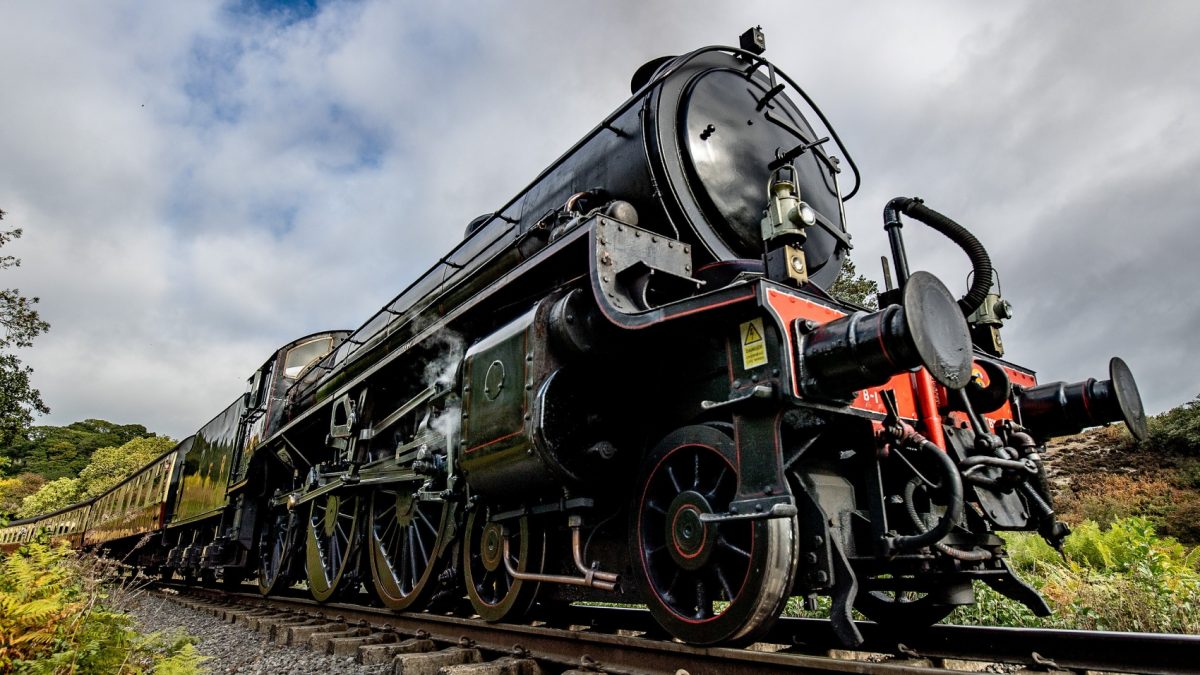 Eisenbahn Nostalgie Dampfzug Großbritannien B1 Nr 1264 ex London and North Eastern Railway England