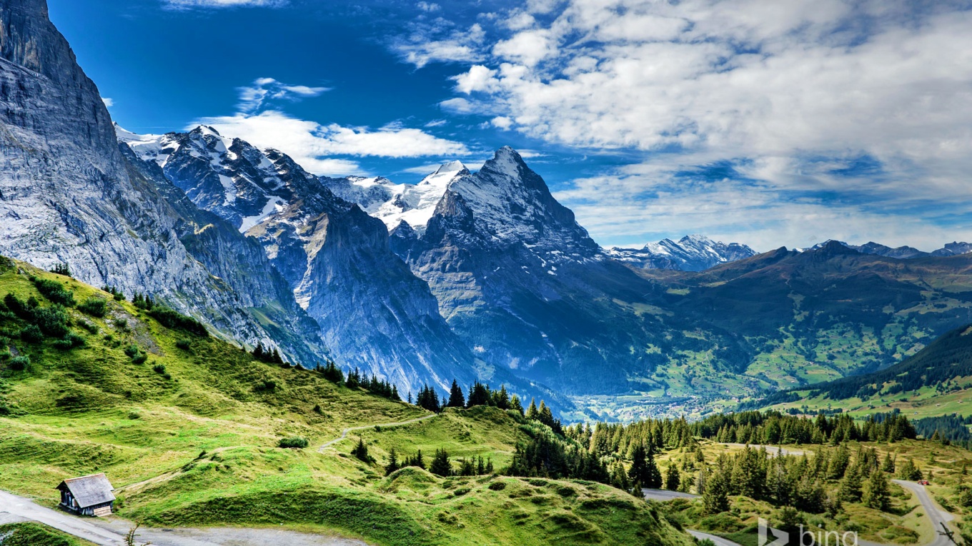 Schweizer Berge Berner Oberland