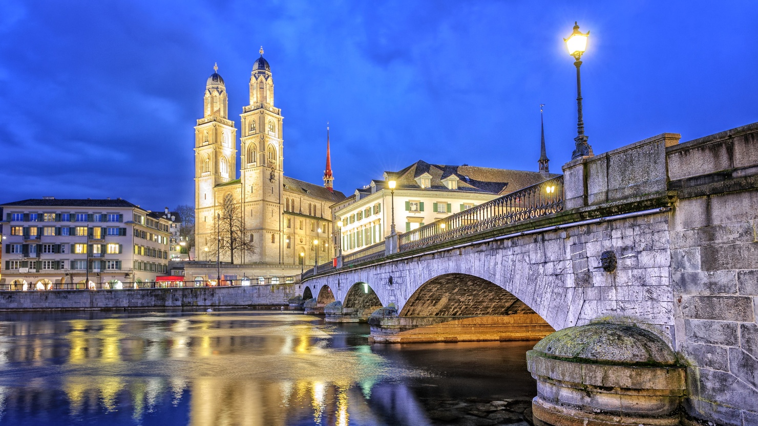 Stadt Zürich Schweiz