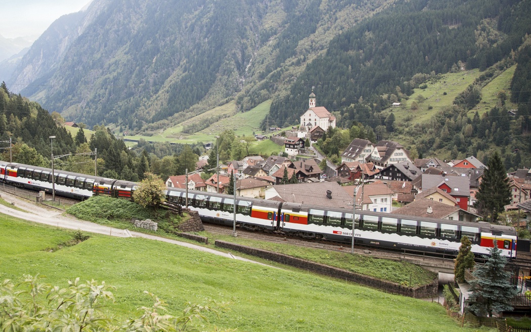 Schweizer Panoramazüge Trans Alpin Express SBB Schweiz Österreich