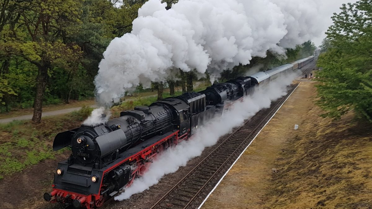 Dampflok Parade Wollstein Wolsztyn Dampfzüge Posen Polen