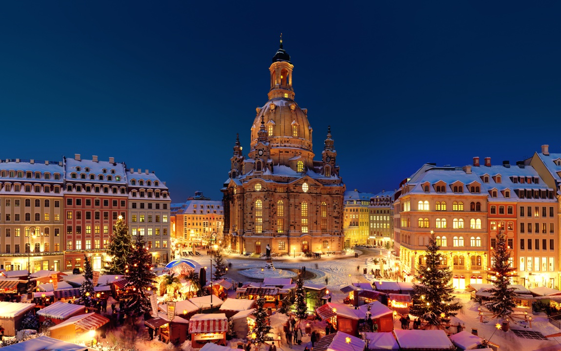 Dresden Strietzelmarkt Frauenkirche