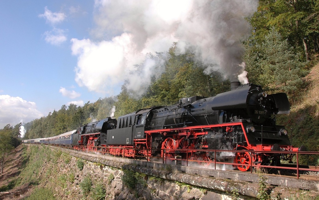 Nostalgiezug Dampfzug Dampfzug Dampflok Schwarzwald Bodensee