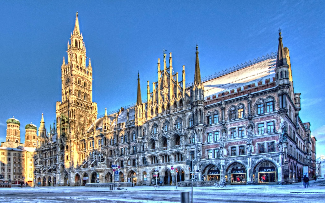 Rathaus München Marienplatz Bayern