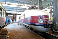 Nostalgie VT 18.16 SVT Görlitz Schnellverkehrstriebwagen DDR Deutsche Reichsbahn