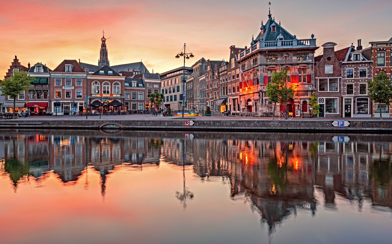 Grachten Meer Haarlem