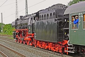 Nostalgie Dampflok Dampfzugfahrt, Eisenbahnfest Nördlingen