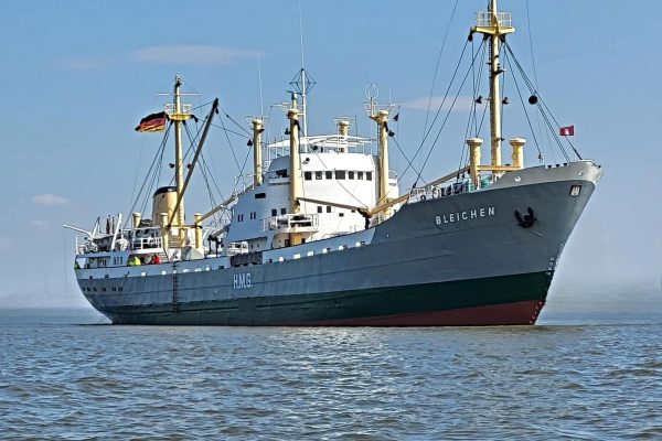 Nostalgie Frachtschiff Bleichen